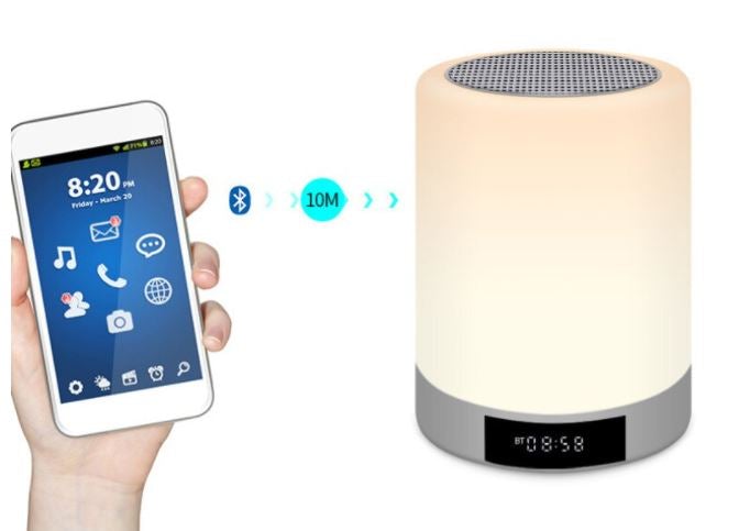 Parlante con luz Led ✨