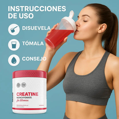 CREATINA MONOHYDRATE FOR WOMEN