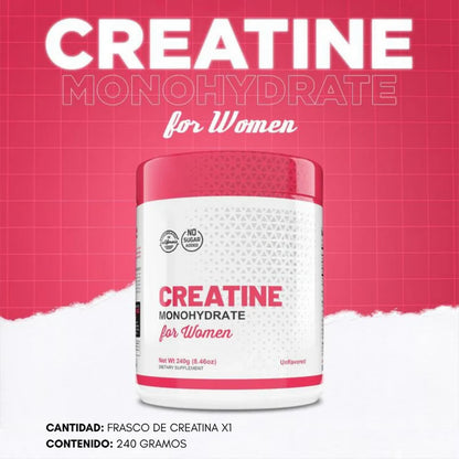 CREATINA MONOHYDRATE FOR WOMEN