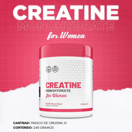 CREATINA MONOHYDRATE FOR WOMEN