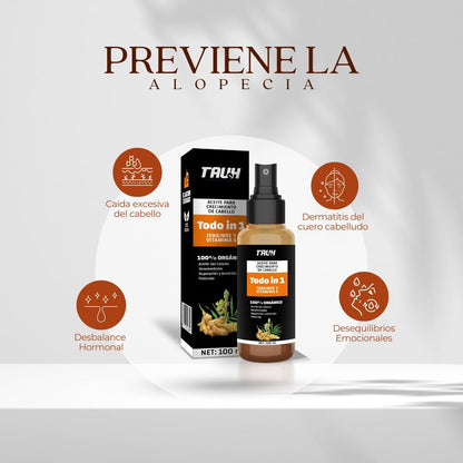 ELIXER LATAUH - CRECIMIENTO DE CABELLO