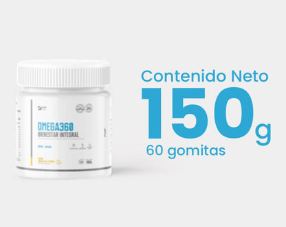 OMEGA 360 - 60 GOMITAS VITAMINA