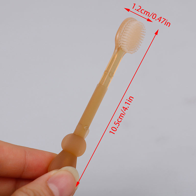 Set de Cepillo de Dientes de Silicona para Bebé