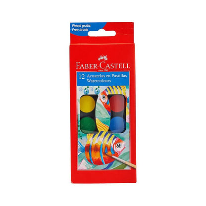 Estuche de 12 acuarelas