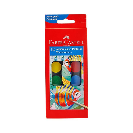 Estuche de 12 acuarelas