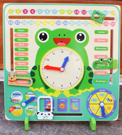 Calendario Ranita En Español