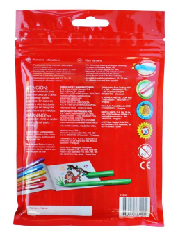 Plumón Fiesta 45 Estuche x 12 Unidades