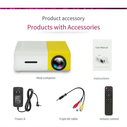 MINI PROYECTOR PORTATIL
