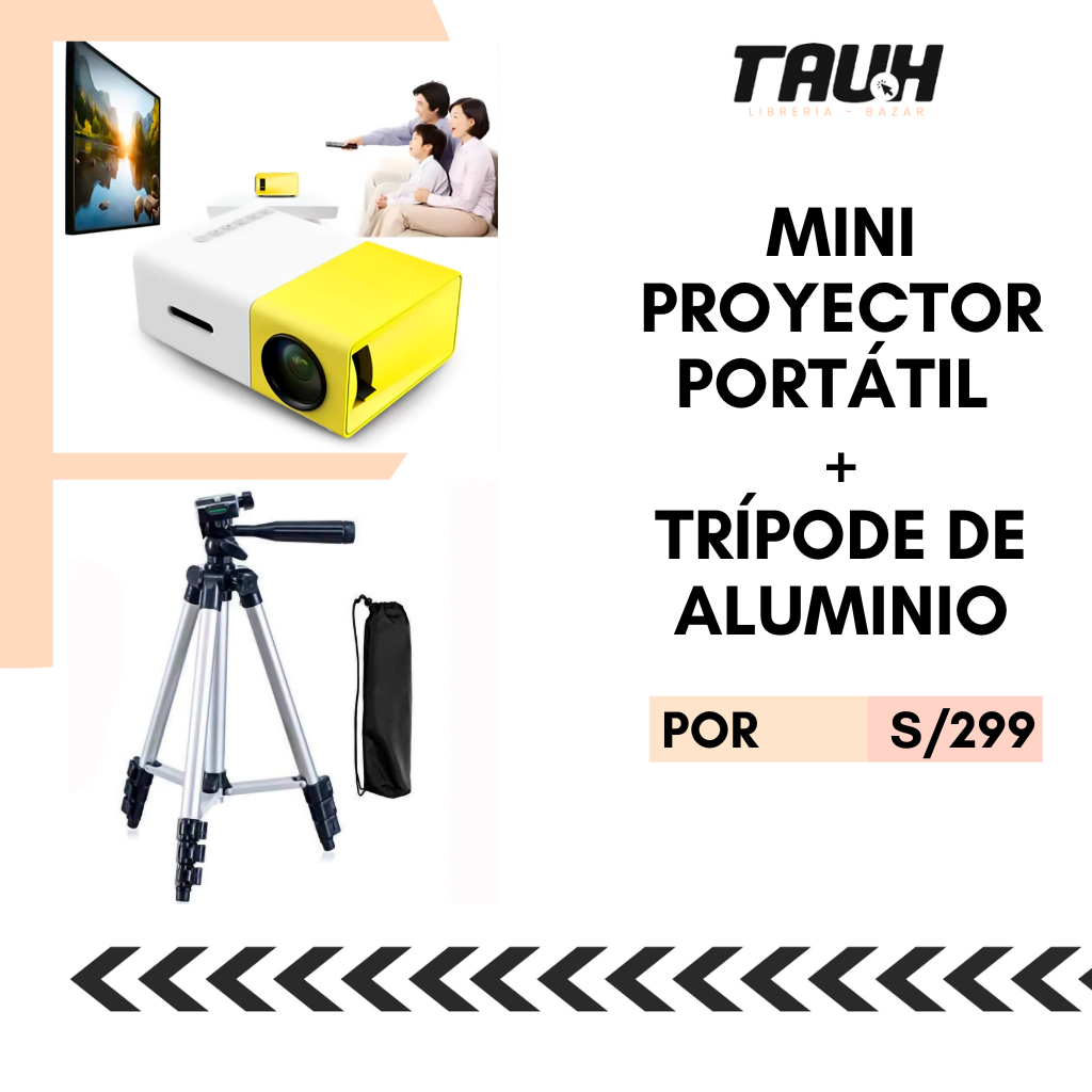 MINI PROYECTOR PORTATIL