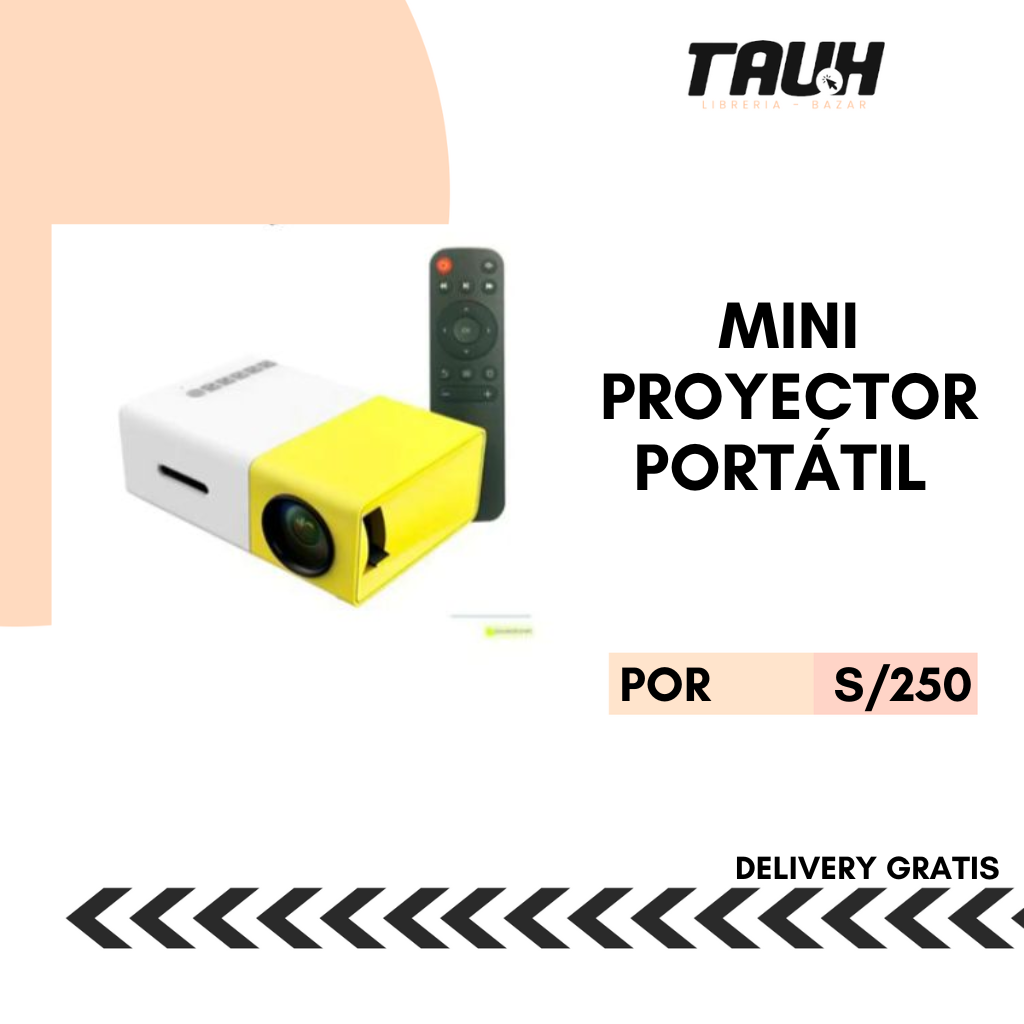 Mini Proyector Portátil 