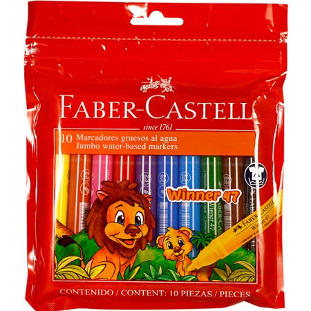 Plumón Winner 47 Estuche x 10 Unidades